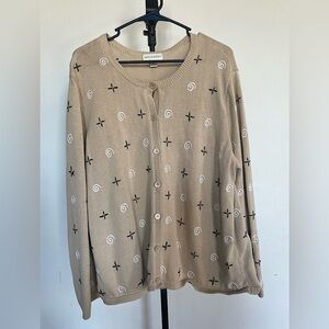 Appleseeds Button Down Cardigan